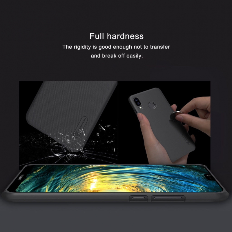 Ốp Lưng Huawei Nova 3e Hiệu Nillkin Dạng Sần Chính Hãng được sản xuất tại Hokong, là sản phẩm thương hiệu lớn của Nillkin được làm bằng chất nhựa PU cao cấp nên độ bền và độ đàn hồi cao